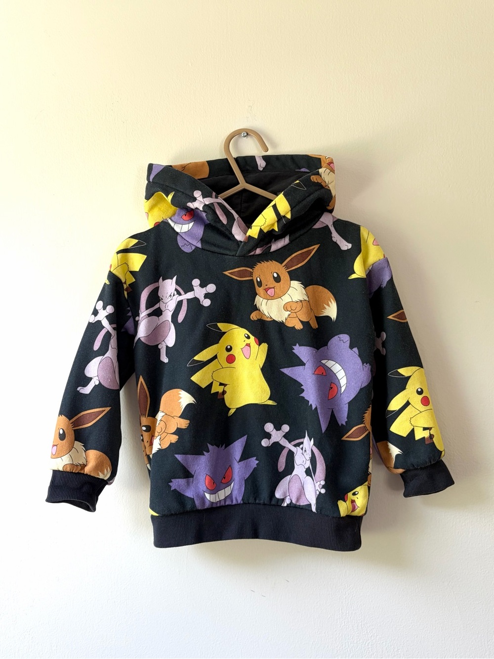 H&M Black/Pokémon Printed Hoodie